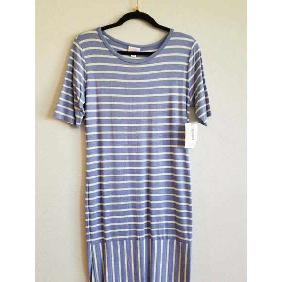 LuLaRoe Medium Julia Dress - Picture 5 of 6